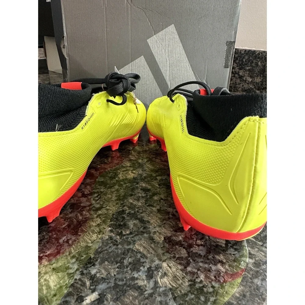 adidas Predator‎ League FG Football Shoes Soccer Yellow IG7761 Men 7.5 Lady 8.5